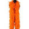 Feather Boas With Heart Rimless Sunglasses - 2M/6.6ft Feather Boa For Women - Ideal For Dancing, Wedding, Party, Cosplay
