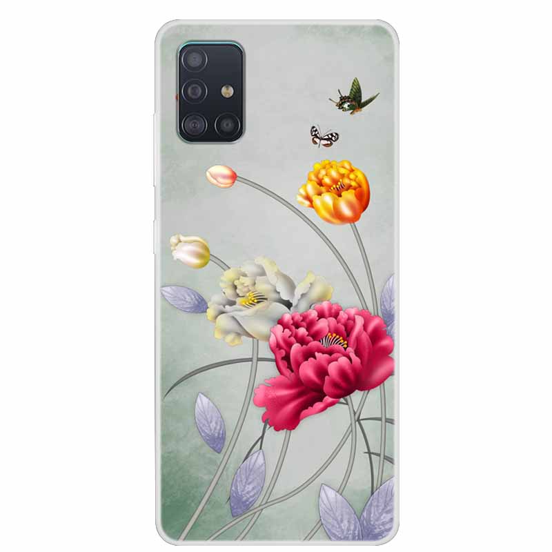 For Coque Samsung Galaxy A71 A51 M31 Case M31S Soft Silicone Back Case for Samsung A71 M31S Cover A 51 Shockproof Case M31 Cover