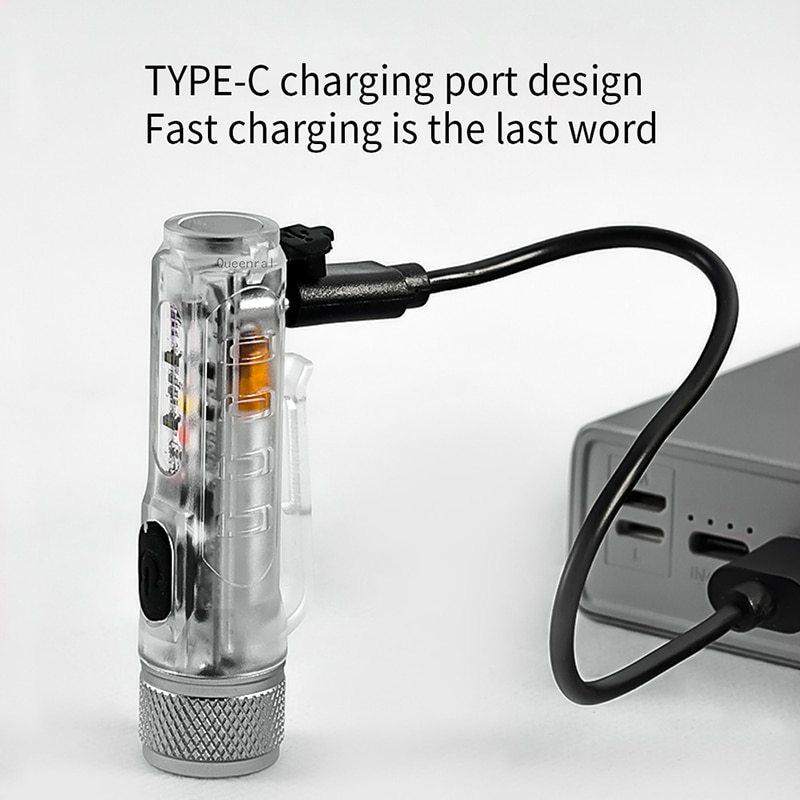 USB Rechargeable Mini Camping Lantern S11 - Magnetic Strong Light Flashlight