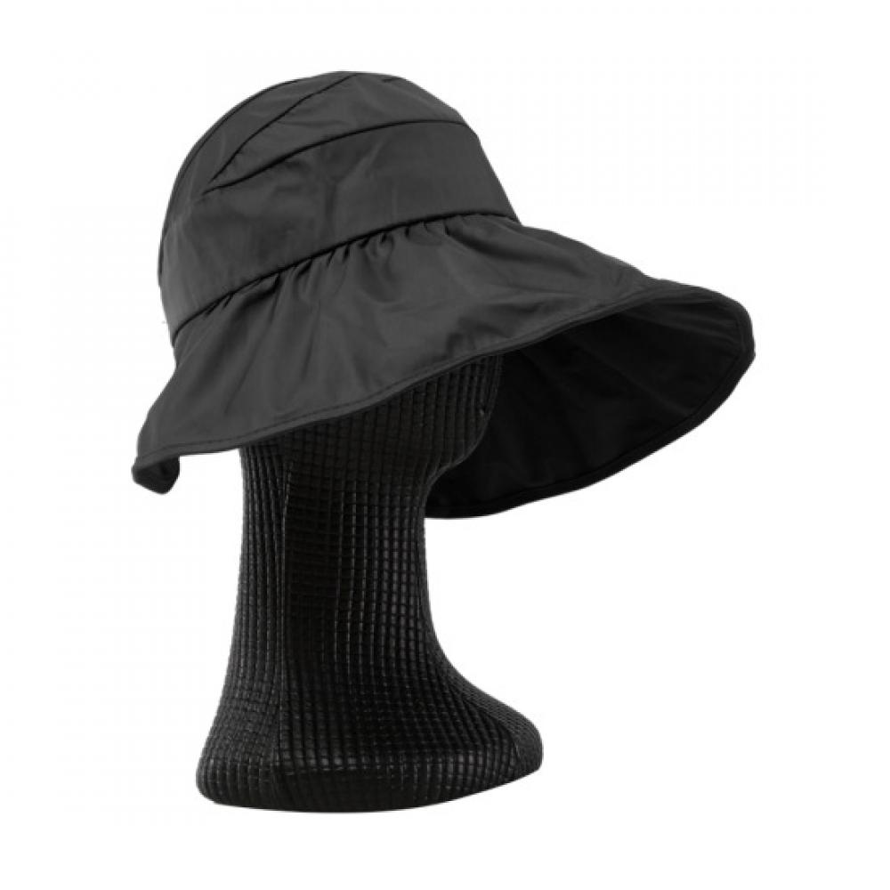 Shop   Women Uv Protection Sun Cap Black Km Wh 0589