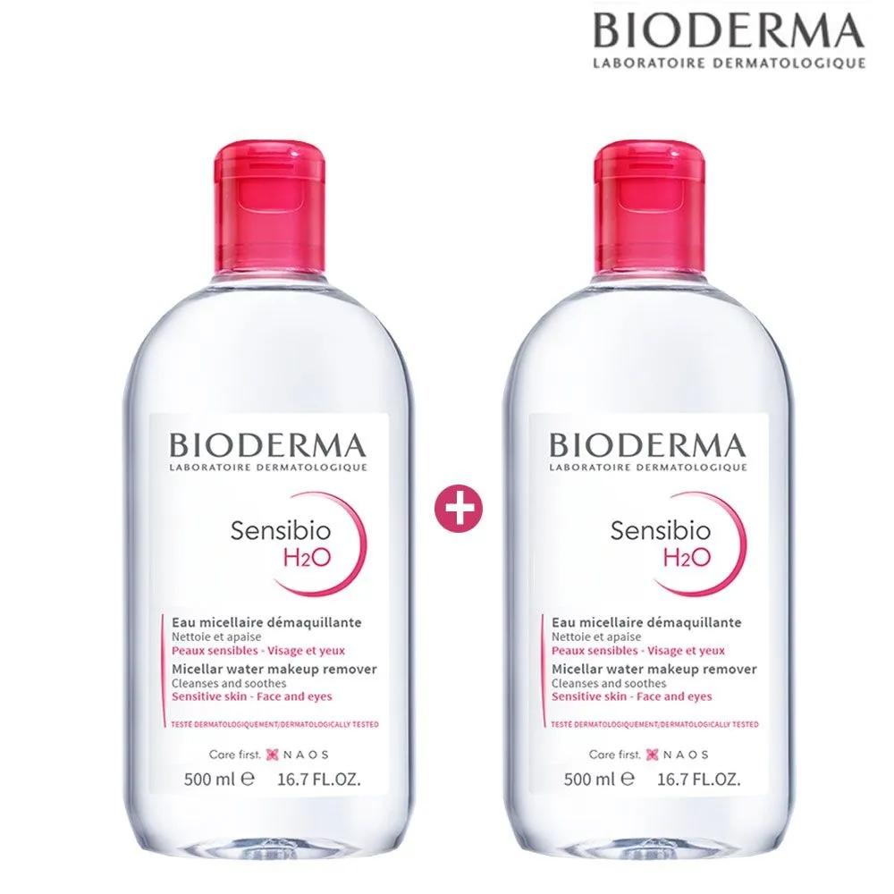 Bioderma Sensibio H2O 500ml+500ml/For Sensitive Skin