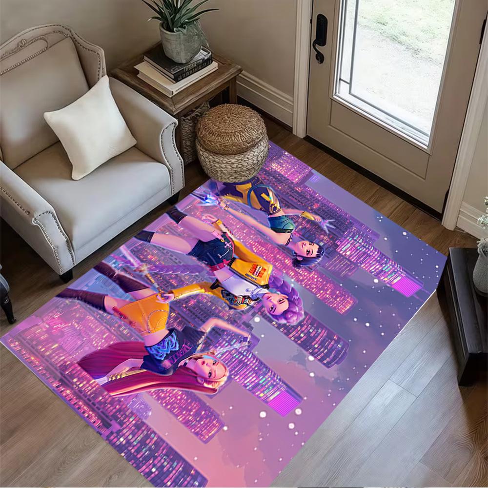 Bad Girls Club Floor Mat Design for Game Room Outdoor Foyer Decorate room Antislip Carpet Decorate Offices Birthday/Christmas Gift
