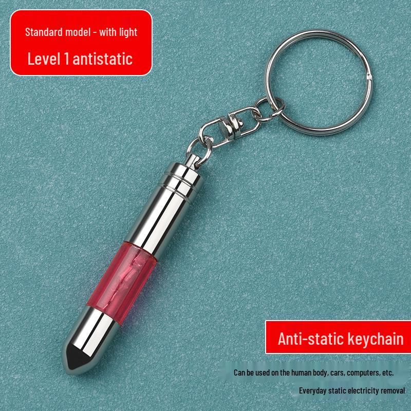 Anti-Static Cartoon Keychain - Static Eliminator for Cars