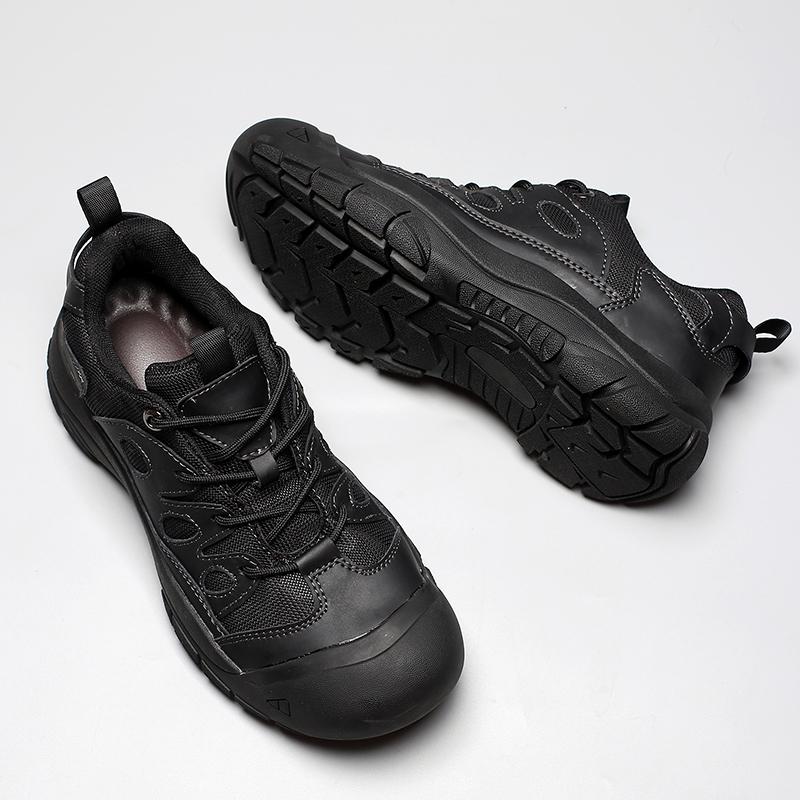 Fashion Wear Resistant Running Shoes Soft Sole Male Casual Shoes Anti Slip Men's Treking Footwear Leisure Walk Sneakers Outdoor Trainers