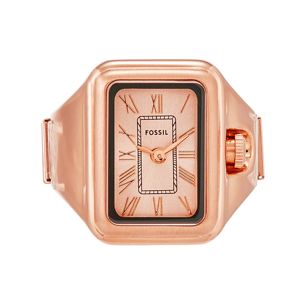 Fossil Es5345 Ring Watch Unisex Metal Watch