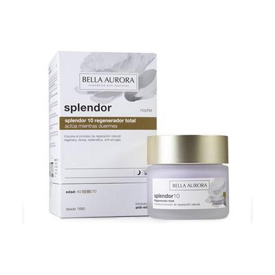 Night Cream - BELLA AURORA - SPLENDOR 10 - Regenerating - 50ml - All Skin Types