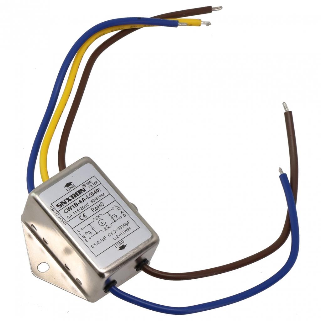 Užitečná instalace napájecího filtru 1* 3A/6A/10A