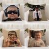Funny H-Hasbulla Cushion Cover Premium Comfort Reversible Pillow Cover - Dual - Use Design for Home & Car