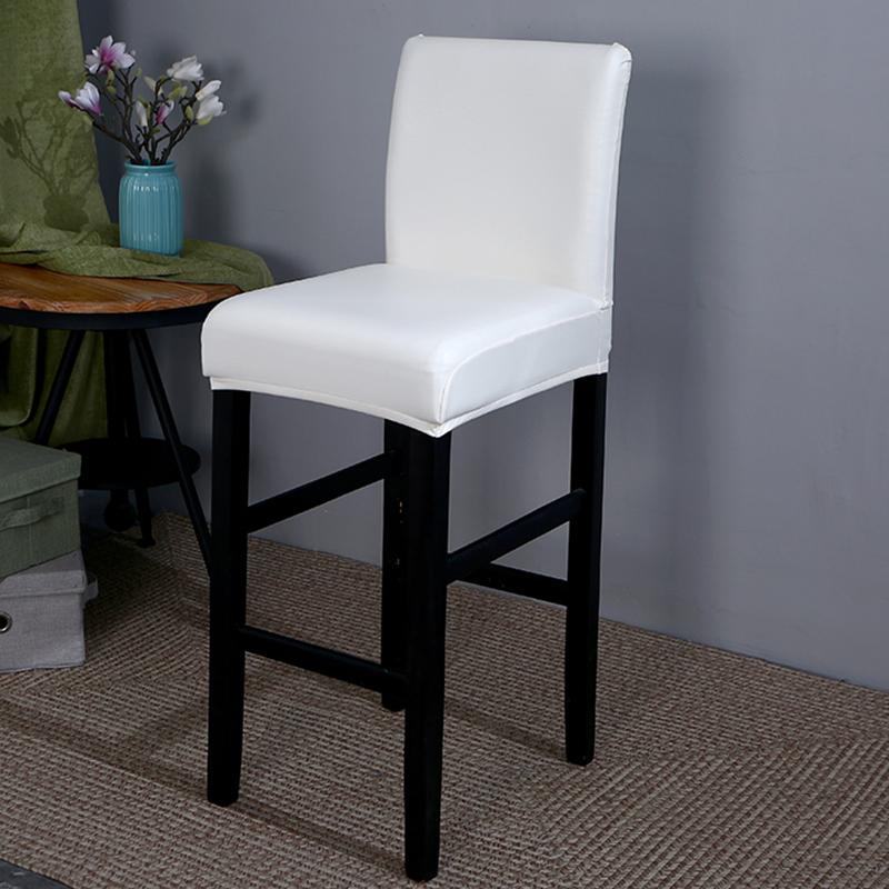 

1/2/4/6 шт. ПУ водонепроницаемый чехол для стула эластичный чехол для стула барный стул для столовой эластичный чехол для свадебного банкета 1Pcs бежевый