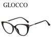 Fashion Cat Eye Myopia Glasses For Women Outdoor UV Protection Prescription Glasses Spring hinge Near Sight Eyeglasses