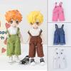 OB11 Baby Clothes suspenders Pants Set Coat Cotton Clother GSC P9 1/12 bjd Doll Cute Clothes Molly Doll Clothes Headwear
