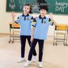 Summer School Uniform Set: Kindergarten To Middle School, Short Sleeve Two-Piece for Sports and Classes