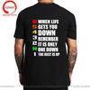 1n23456 Motorcycle T Shirt Unisex Mtb Biker Quote Tshirt When Life Gets You Down Remember Its Only One Down The Rest Is Up Tshirts