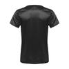 Chemise de nuit pour homme Col en V Manches courtes Satin T-shirt Hauts de pyjama amples Vêtements décontractés