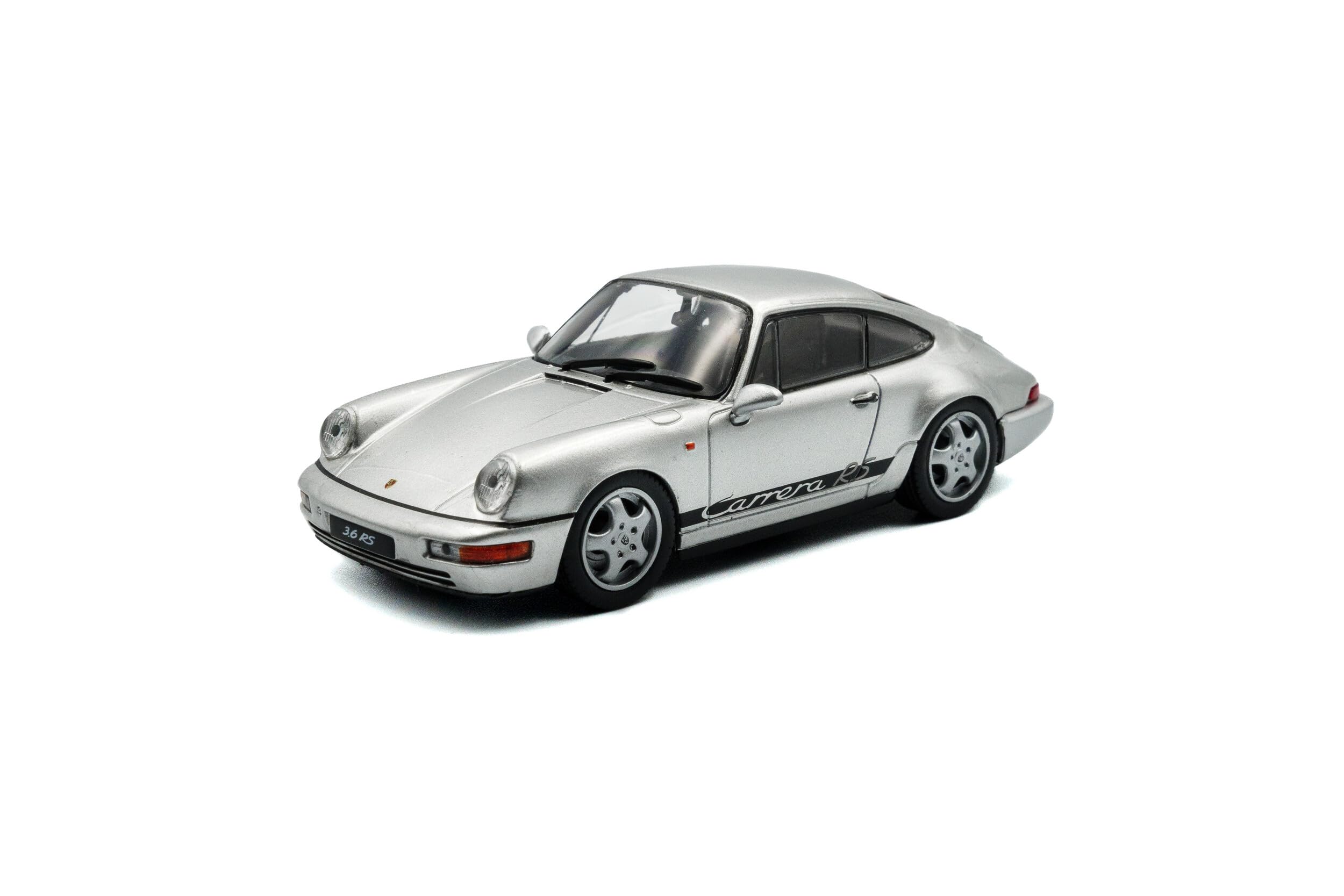 

Solid Porsche Diecast Car Scale 911 Carrera RS 1994 S4312904 1/43 (964) (Silver) [Used] синий