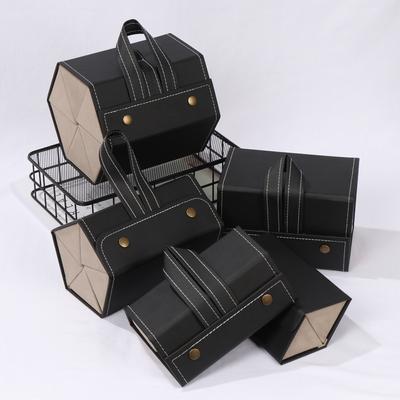 PU Leather Display Portable Sunglasses Case Storage Box Glasses Organizer Eyeglasses Holder