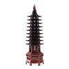 1PC Zinc Alloy Feng Shui Education Tower Nine Levels Wen Chang Pagoda for Education Career Business Growth Desktop Ornaments.