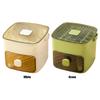 Ice Cubes Tray with Lid and Bin Ice Tray Easy Release Ice Maker for Drinks Whiskey Beer Cocktail Coffee
