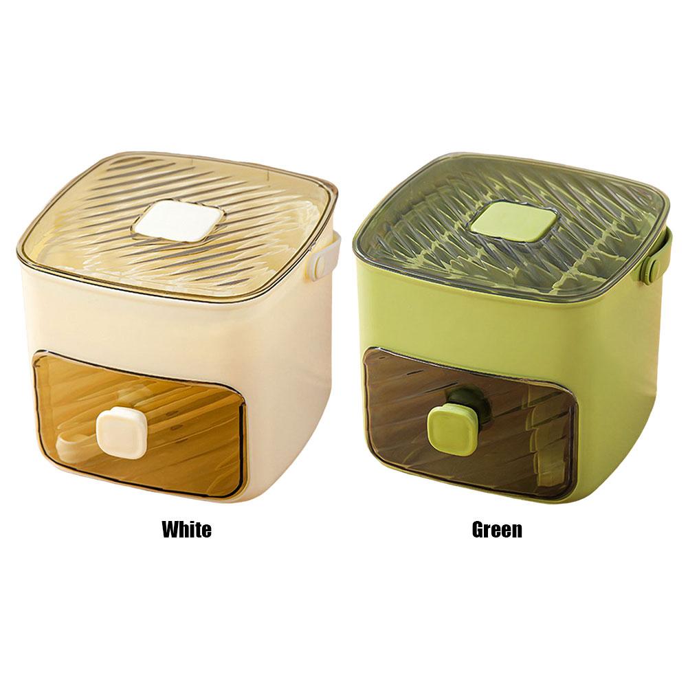 Ice Cubes Tray with Lid and Bin Ice Tray Easy Release Ice Maker for Drinks Whiskey Beer Cocktail Coffee