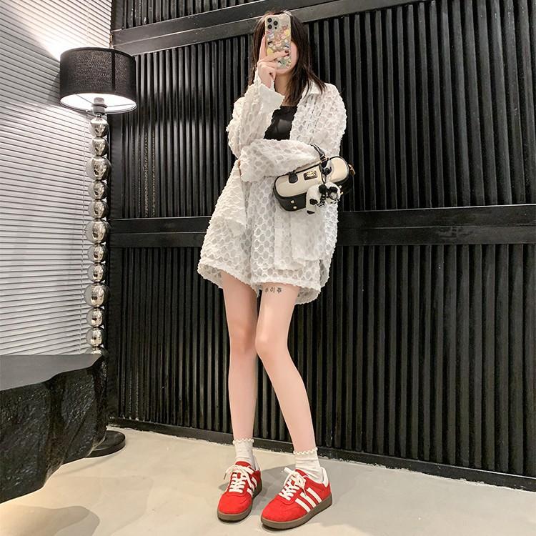 Lightweight Red Platform German Training Shoes Women's Spring 2025 New Flat-soled Lace-up Sports and Leisure Shoes Board Shoes