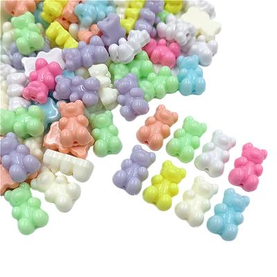 Namų vakarėlių reikmenų didmeninė prekyba 10 vnt 12*18 mm pakabukas mielas meškiukas, palaidi karoliukai papuošalai, karoliai, apyrankės, „pasidaryk pats“