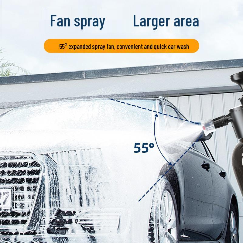 Puluqi 2L High-Pressure Car Wash Foam Spray Bottle