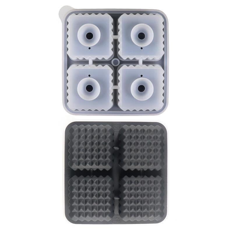 Diamond Pattern Square Ice Cube Tray