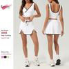 Foreign Trade New Summer Sports Leisure Running Sports Vest Short Dress Golf Set Badminton Tennis Suit Set