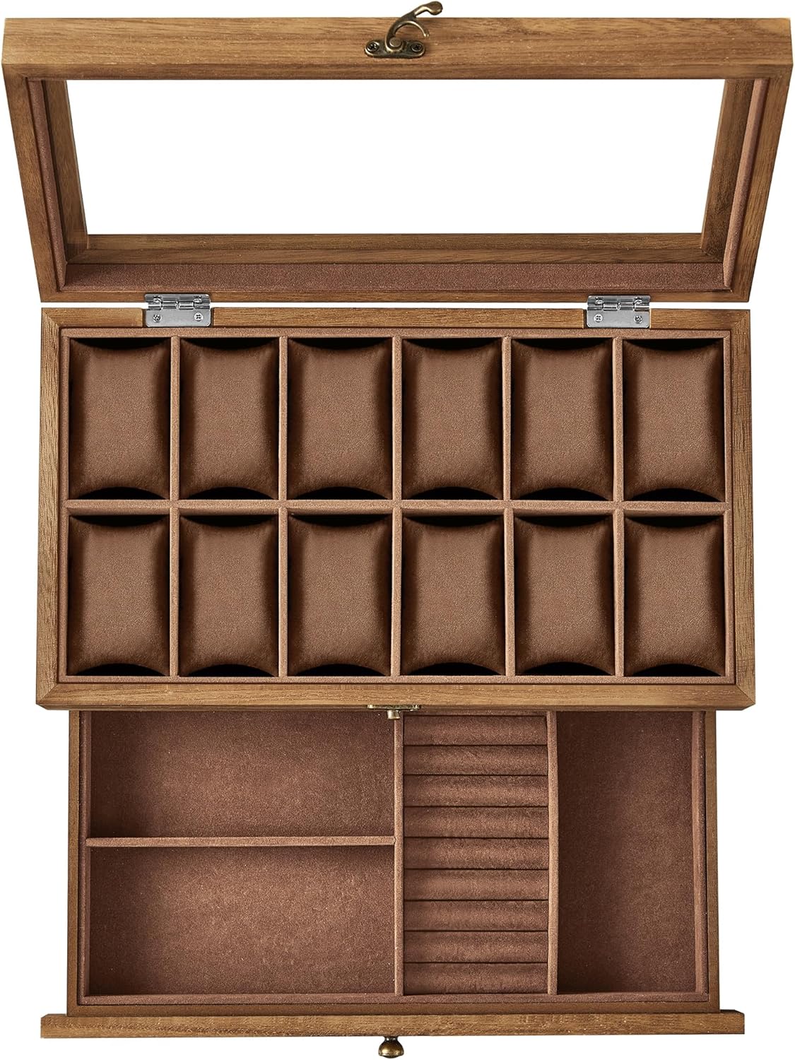 SONGMICS Watch Box with 12 Slots
