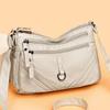 Bags Women's Casual Multi-layer Large Capacity Shoulder Bags Fashion Versatile Small Square Bags