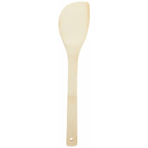 Delish Kitchen Pearl Metal Spatula, Natural, 30cm, Bamboo Spatula, CC-1329