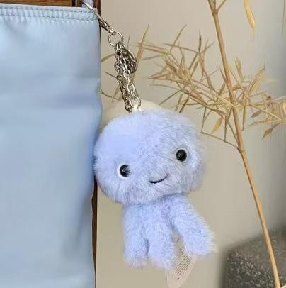 JC Series Cute Animal Stuffed Plush Keychains Penguin Frog Bear Turtle Soft Toy Charms for Bags Decor Ideal Kids Birthday Gifts