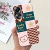 For Oppo A58 4G Back Cover Beauty Flower Girl Fashion Jelly Phone Case For Oppo A58 4G CPH2577 OppoA58 A 58 Coque Etui Soft TPU