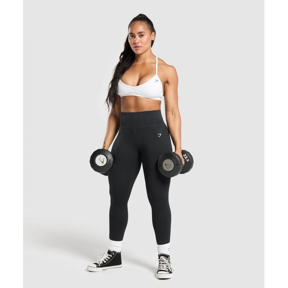 Gymshark Gains Seamless Leggings Black B9a1z Bb2j