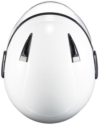 Marushin (MARUSHIN) Semi-Jet Motorcycle Helmet, M-520XL, White, XL Size (Under 61-62cm), 5211