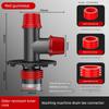 Universal Bathroom Drain Pipe Washing Machine Floor Drain Three-Way Connector Anti-Odor Dual-Use Three-Way Cover