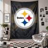 Pittsburgh Steelers Wall Tapestry Home Decor Wall Hanging Cloth for Bedroom Living Room Background