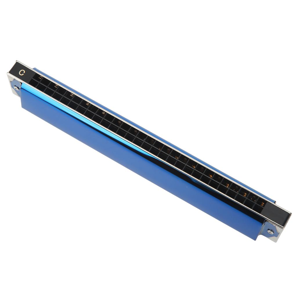 28 Hole Polyphonic C Key Harmonica Multi Point Support Firm Structure Harmonica C Mouth Organ for
