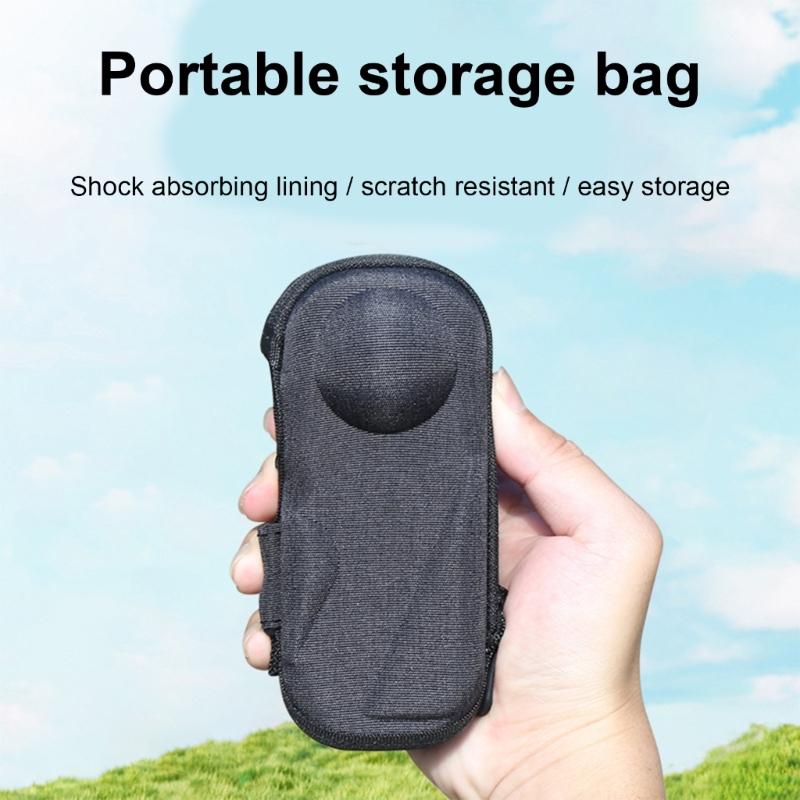 Carrying Case Storage Bag Protective Cover For 360 X4 Camera Protector Soft Inner Fabric Scratches Resistant