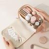 New large opening toiletry bag, large capacity Bathroom cosmetic storage bag, travel storage cosmetic bag Men Women Makeup Case
