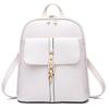 Lunar Berry Cute and PU Large Size 111 Travel for Size 111 Backpack, Adult, Leather, Capacity, Women's, (White), Bag, Backpack, Knapsack, Satchel,