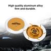 4pcs Aluminum Alloy Wheel Brake Disc Accessory Fit for HSP 94123 R31 1 10 RC CarYellow