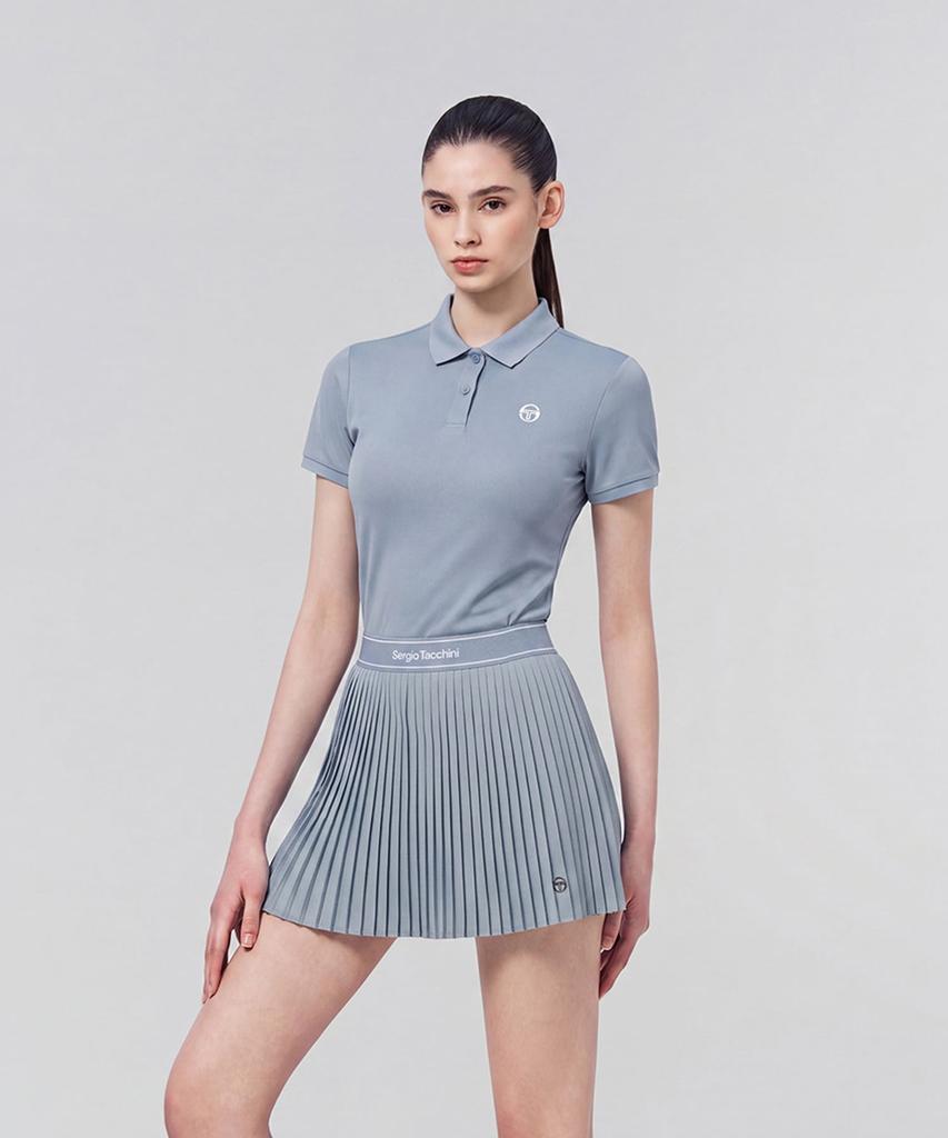 SERGIO TACCHINI W Tacchini Flying Small Pleated Skirt (Indigo)