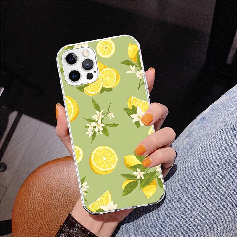

Summer Fruits Lemon Phnoe Case for Iphone 17 Air 16 16E 11 12 13 Mini 14 Plus 15 Pro Max 7 8 + SE 2020 Phone Cover Coque iPhone 16