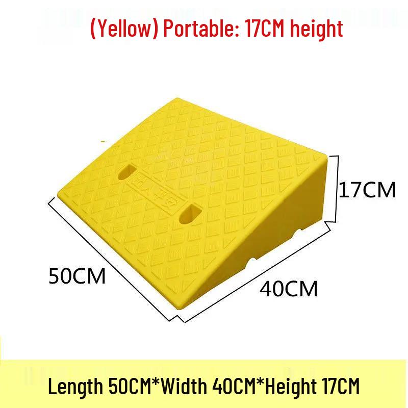 Plastic Car Curb Ramp Threshold Mat for Road Climbing