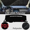 Fit for Leapmotor T03 WHITE RED Car Dashmat Dashboard Cover Pad DashMat Sunshade Protective Carpet Accessories