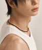 Lanarchive [1013] Black Mini Bead Necklace