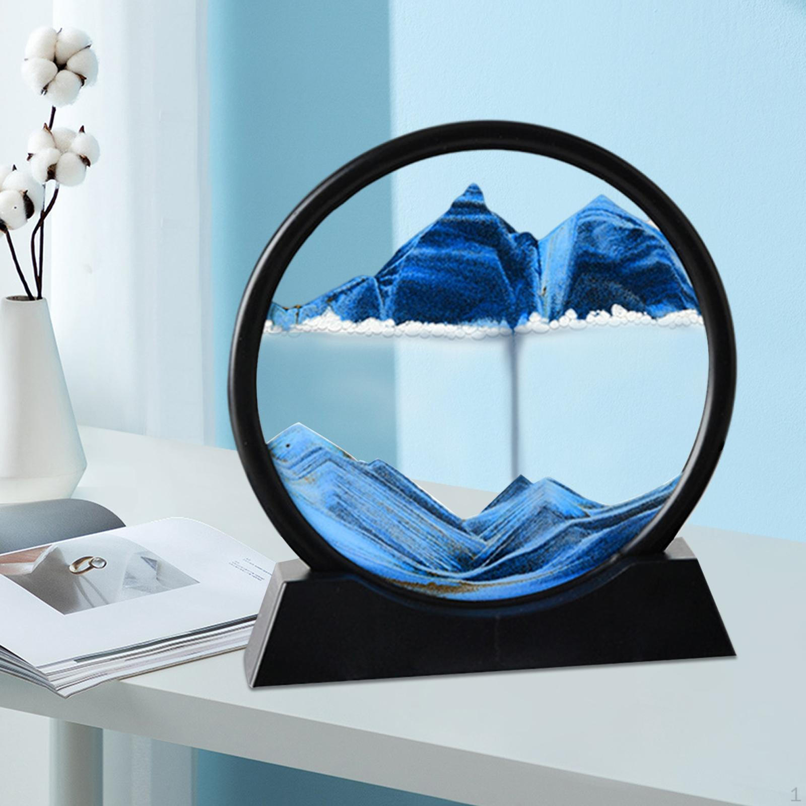 

Орнаменты, картины, движущиеся картинки, предметы искусства для рабочего стола, Blue Round