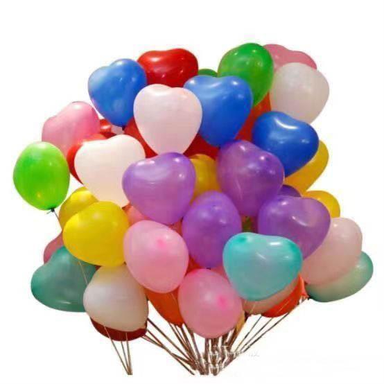 Factory Direct 12 Inch Latex Balloons Valentine's Day Wedding Anniversary Party Romantic Confession Decoration