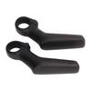 Mountain Bike Handlebars Bar Ends 1 Pair Carbon   3K L Shape Ergonomic Road Bike Bar Ends for 22.2mm Bike Handlebar